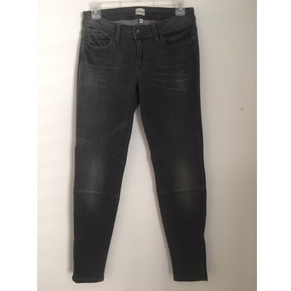 Gray denim jeans